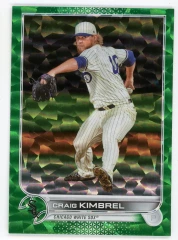 2022 Topps Series One Craig Kimbrel #2 Green Ice 026/499 White Sox